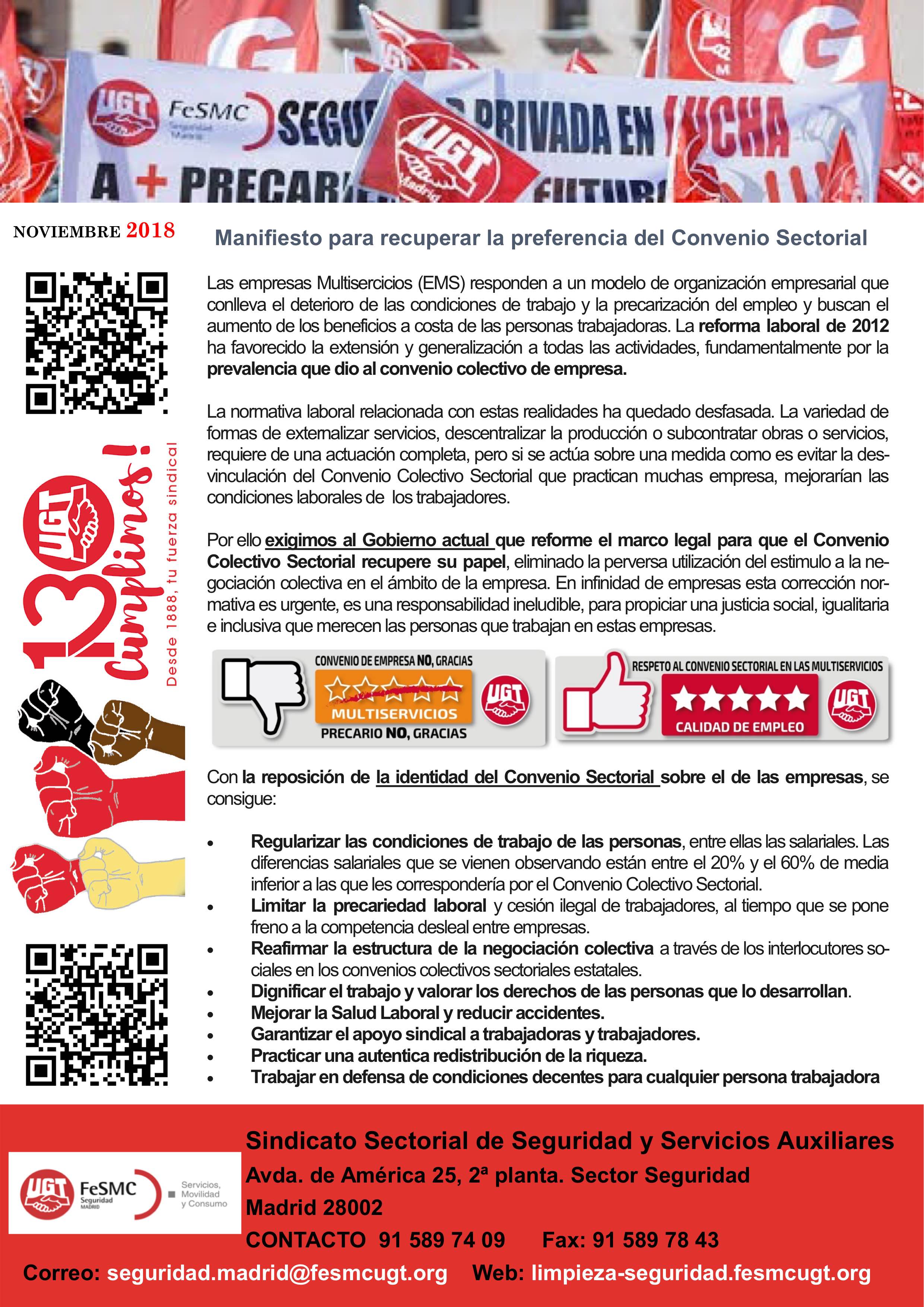 Revista Sindicato Seguridad FeSMC UGT Madrid Nov-dic 2018